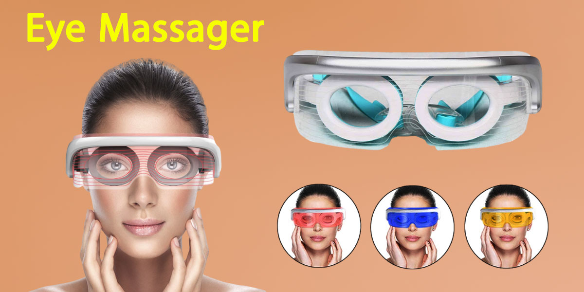 قیمت، مشخصات و خرید عینک ال ای دی Eye massager طب ران استور